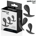 ADDICTED TOYS - LOT DE 3 PLUG ANAL MODÃLE 3